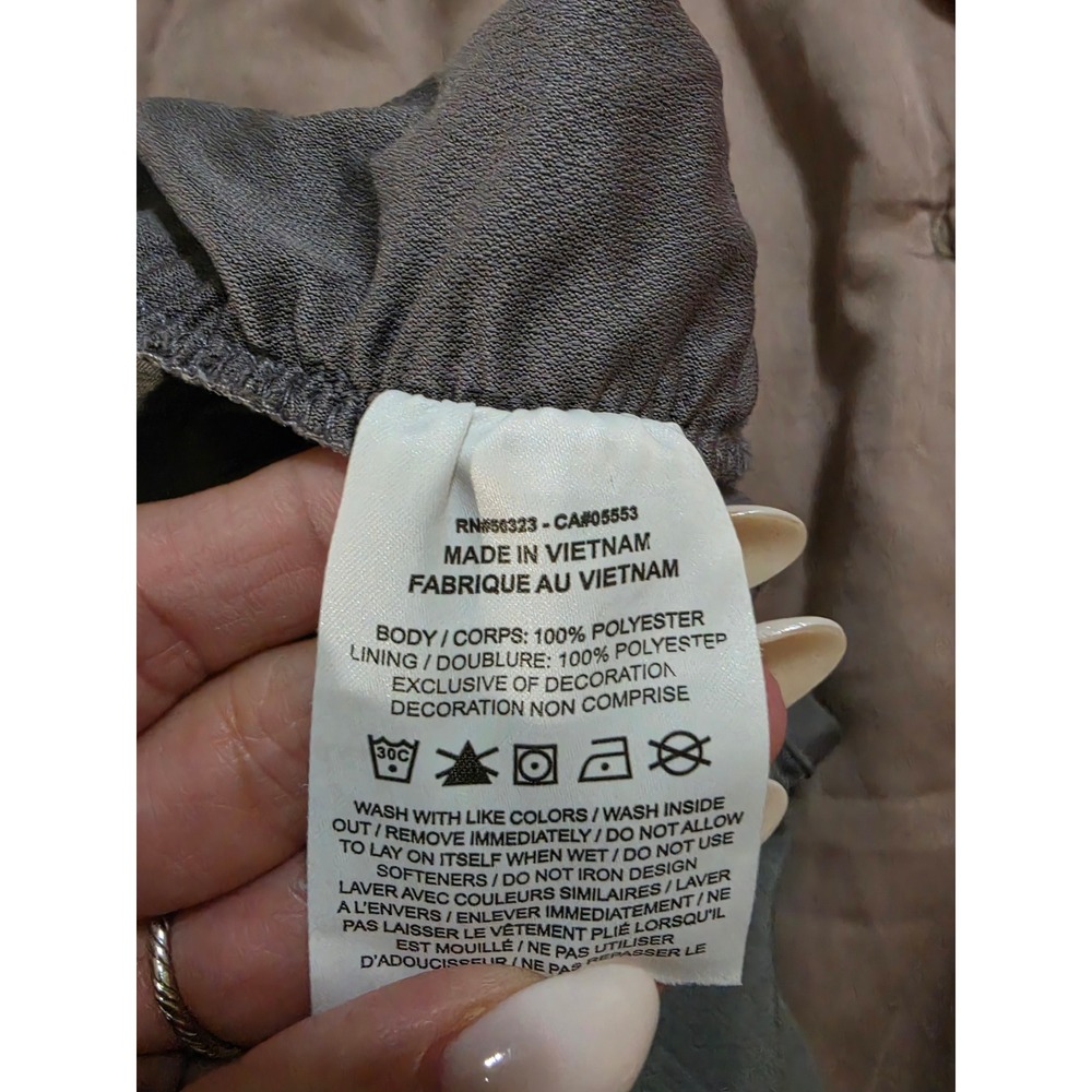 Nike Dri-FIT Tempo Running Shorts Womens Medium Gray Athletic Mesh Activewear - Picture 6 of 6